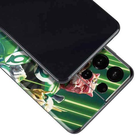 DC Comics Green Lantern Corps Team Art by Alex Ross Galaxy S21 Ultra 5G Skin